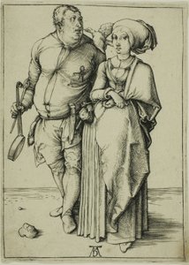 Le cuisinier et sa femme - Albrecht Dürer