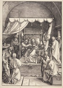 La Mort de la Vierge - Albrecht Dürer