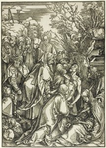 La Déposition du Christ, de La Grande Passion - Albrecht Dürer