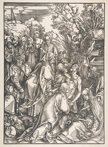 La Déposition du Christ, de La Grande Passion, n.d. - Albrecht Dürer