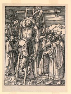 La descente de croix (La Déposition), de la série La Petite Passion - Albrecht Dürer