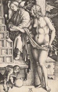 Le Rêve du Docteur Tentation du Paresseux - Albrecht Dürer