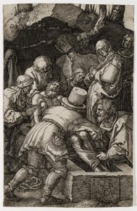 La mise au tombeau - Albrecht Dürer