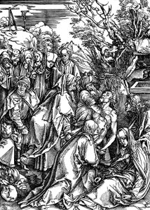 La Mise au tombeau - Albrecht Dürer