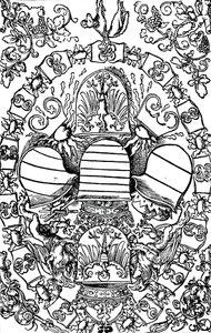 Les cinq armoiries impériales - Albrecht Dürer