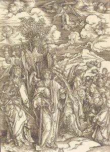Les Quatre Anges tenant les vents, 1498 - Albrecht Dürer