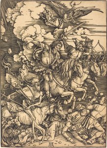 Les Quatre Cavaliers - Albrecht Dürer