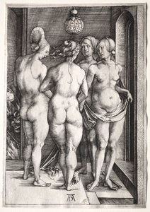 Les Quatre Sorcières (Quatre Femmes Nues) - Albrecht Dürer