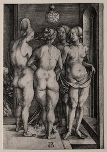 Les quatre sorcières (Quatre femmes nues) - Albrecht Dürer