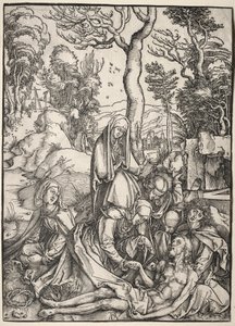 La grande passion :  La lamentation du Christ - Albrecht Dürer