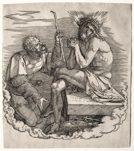 La Grande Passion : Page de titre - Christ, Homme de douleurs - Albrecht Dürer