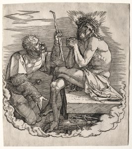 La Grande Passion : Page de titre - Christ, Homme de douleurs - Albrecht Dürer