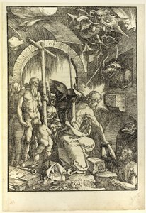 La descente aux enfers, de La Grande Passion - Albrecht Dürer