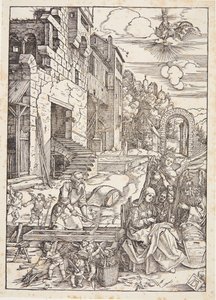 La Sainte Famille en Égypte - Albrecht Dürer