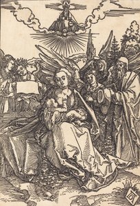La Sainte Famille avec Cinq Anges, avant 1505