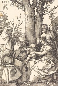 La Sainte Famille avec Joachim et Anne sous un arbre, 1511