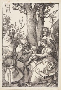 La Sainte Famille avec Joachim et Sainte Anne