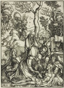 La Lamentation, de La Grande Passion - Albrecht Dürer