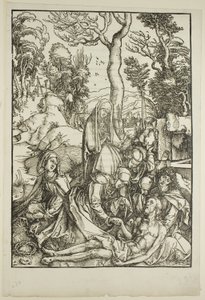 La Lamentation, de La Grande Passion - Albrecht Dürer