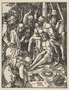 La Lamentation, de La Petite Passion - Albrecht Dürer