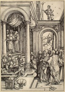 La Vie de la Vierge : La Présentation de la Vierge au Temple - Albrecht Dürer