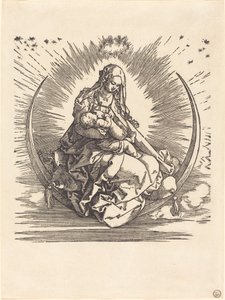 La Madone sur le croissant - Albrecht Dürer
