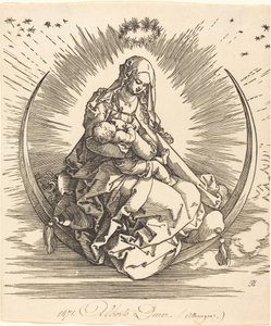 La Madone sur le croissant - Albrecht Dürer
