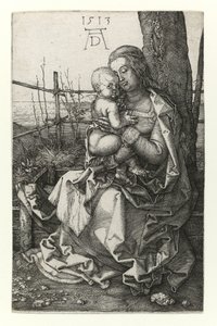 La Madone assise près de l