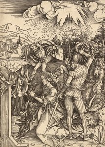 Le Martyre de Sainte Catherine, vers 1497-1499 - Albrecht Dürer