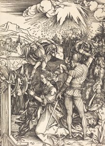 Le martyre de Sainte Catherine, vers 1497-1499 - Albrecht Dürer