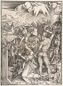Le martyre de Sainte Catherine - Albrecht Dürer