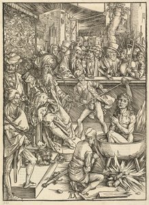 Le Martyre de Saint Jean - Albrecht Dürer