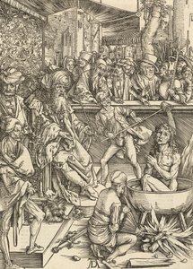Le Martyre de Saint Jean, 1498 - Albrecht Dürer