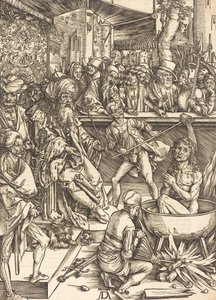Le Martyre de Saint Jean, probablement vers 1496-1498 - Albrecht Dürer