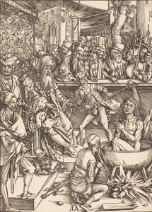 Le martyre de Saint Jean, probablement vers 1496-1498 - Albrecht Dürer