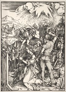 Le Martyre de Sainte Catherine - Albrecht Dürer