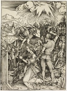 Le martyre de Sainte Catherine - Albrecht Dürer