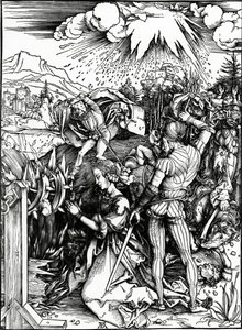 Le Martyre de Sainte Catherine - Albrecht Dürer