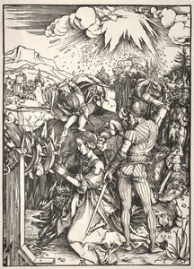 Le Martyre de Sainte Catherine - Albrecht Dürer