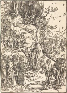 Le Martyre des Dix Mille - Albrecht Dürer