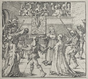 La mascarade - Albrecht Dürer