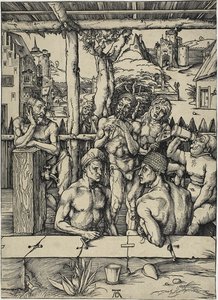 Le bain des hommes - Albrecht Dürer