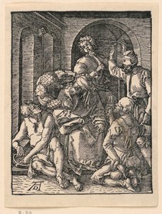 La Dérision du Christ, de la série La Petite Passion - Albrecht Dürer