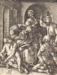 La Dérision du Christ, probablement c. 1509-1510 - Albrecht Dürer