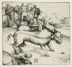 La truie monstrueuse de Landser - Albrecht Dürer