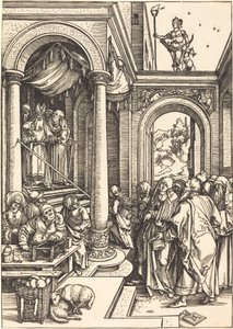 La présentation de la Vierge au temple - Albrecht Dürer