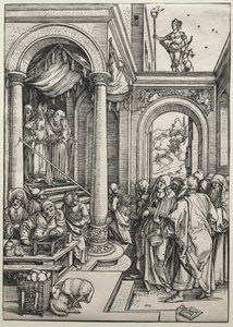 La Présentation de la Vierge au Temple, vers 1502-1503 - Albrecht Dürer