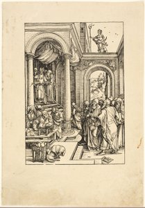 La Présentation de la Vierge au Temple, de La Vie de la Vierge - Albrecht Dürer