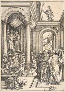 La Présentation de la Vierge au Temple - Albrecht Dürer