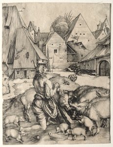 Le Fils prodigue - Albrecht Dürer